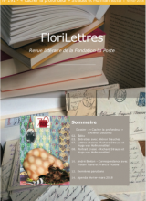 Couverture de FLoriLettres 191