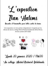 affiche de l'exposition Ilan Halimi