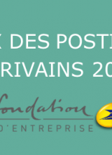 visuel du prix des postiers écrivains 2021