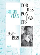 Couverture de la correspondance de Boris Vian