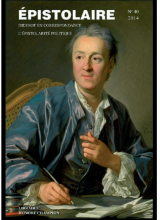 Couverture de la revue Epistolaire n°40 : Diderot en correspondance