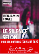 Couverture avec bandeau du prix du livre de Benjamin Fogel, Le Silence de Manon