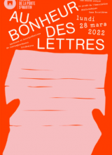 Affiche du spectacle Au bonheur des lettres