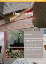 Couverture de FLoriLettres 179 avec livre sur le chemin de fer du Yunnan