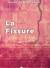 couverture du livre, La Fissure : une fissure sur un mur couleur rose