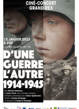 Affiche du spectacle D'une guerre l'autre