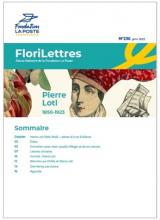 Couverture de FloriLettres 236 avec dessins sur bandeau Pierre Loti