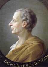 portrait de Montesquieu en 1728 (peinture anonyme)