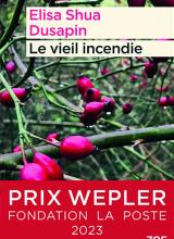 Couverture du livre avec bandeau prix Wepler