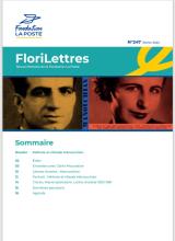 Couverture de FloriLettres 247 avec photo de Mélinée et Missak Manouchian